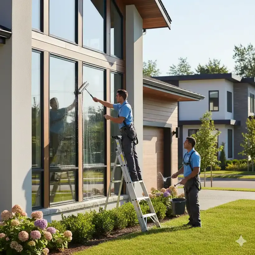 Window cleaning project photo 11