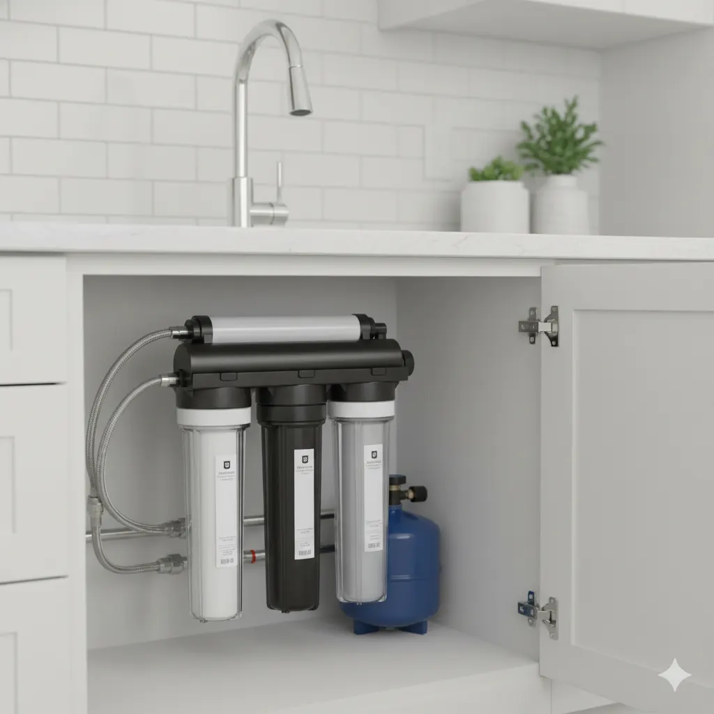 Water filtration work example 1