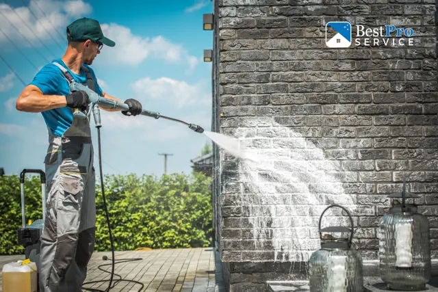 Exterior home surface cleaning